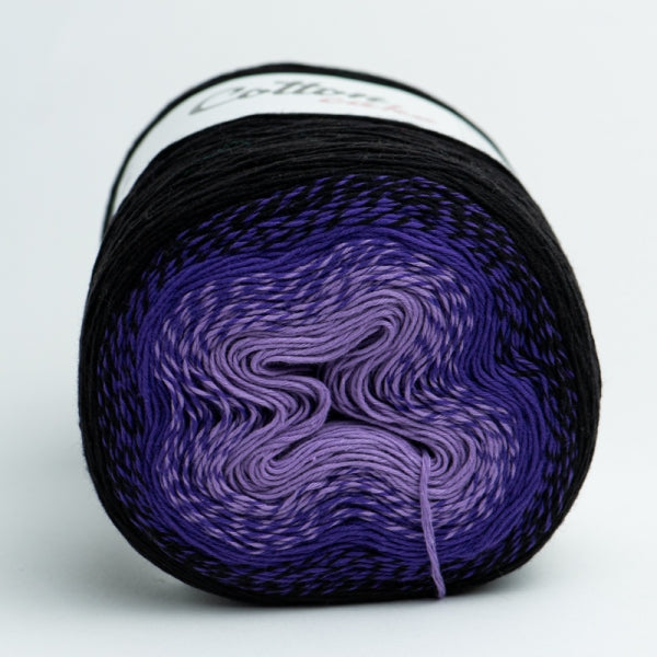Cotton cake yarn