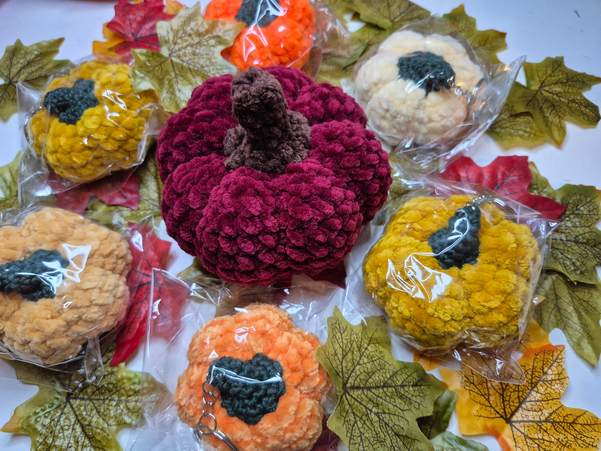 Keychain pumpkin