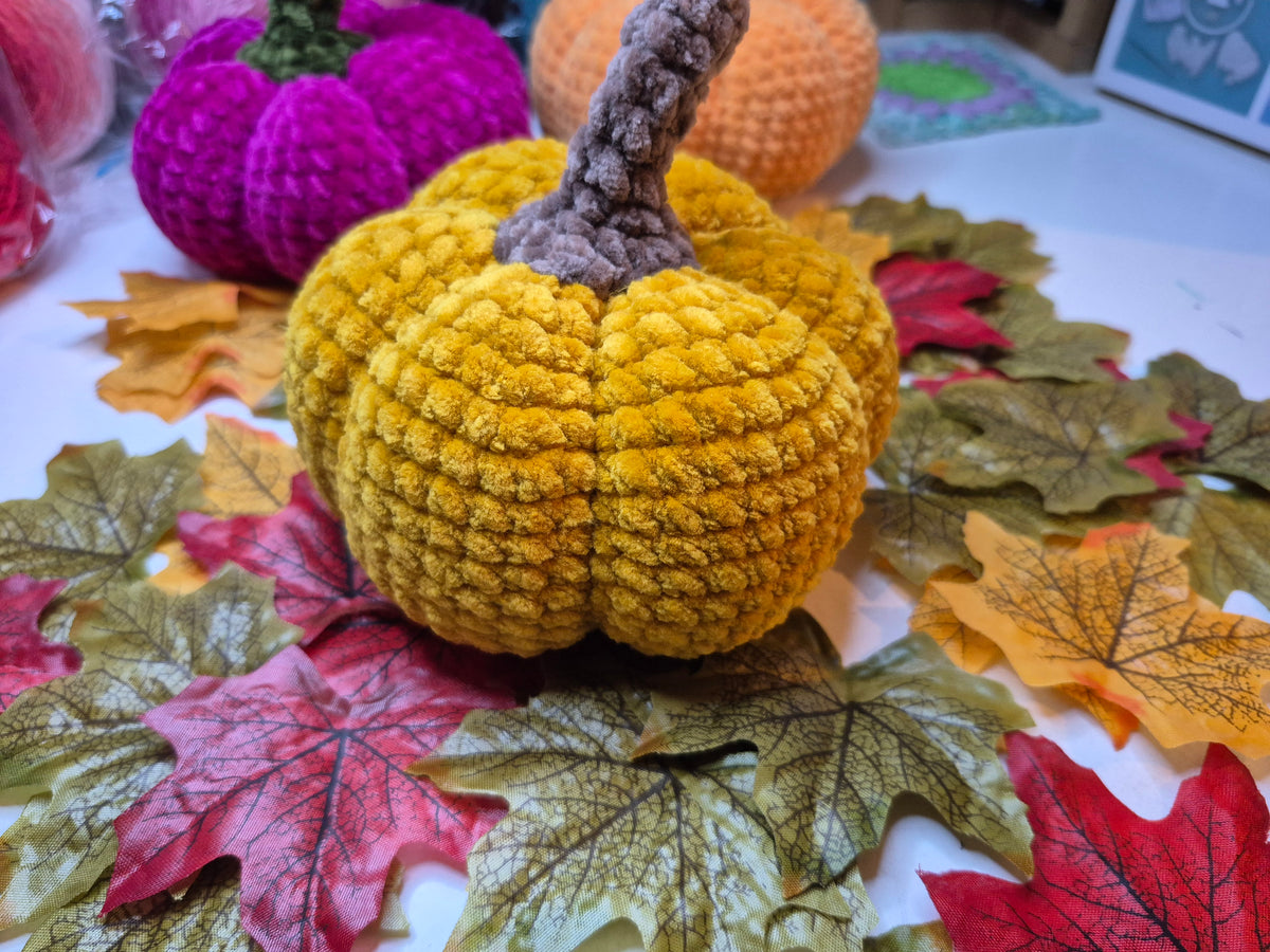 Pumpkin plushie