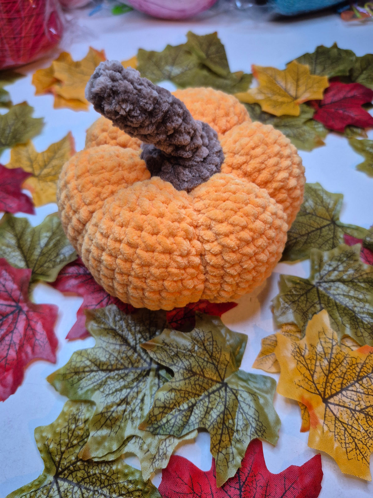 Pumpkin plushie