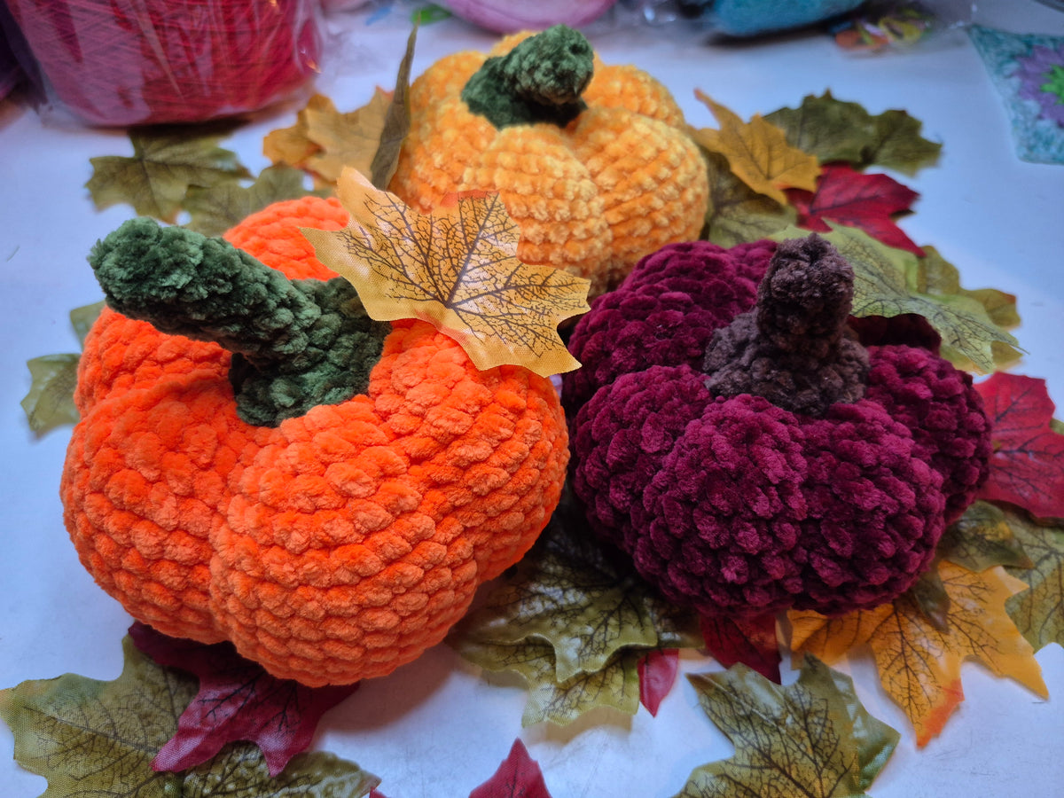 Pumpkin plushie